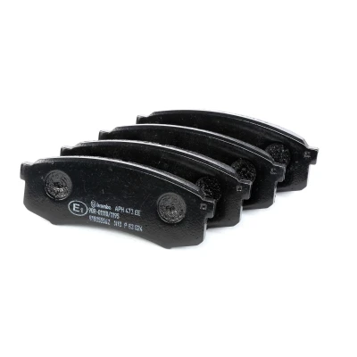 Abbildung von BREMBO P 83 024 Bremsbelagsatz exkl. Verschleißwarnkontakt ohne Zubehör TOYOTA: Land Cruiser Prado 90, 80, 150