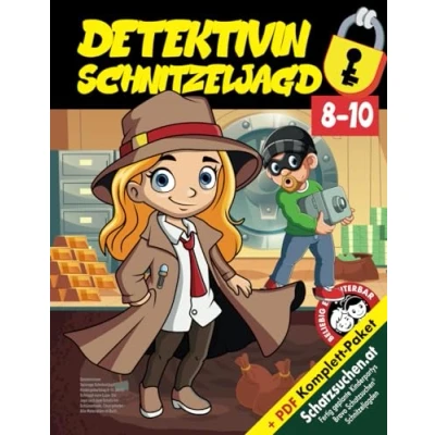 Abbildung von Detektivinnen Spionage Schnitzeljagd Kindergeburtstag 8 10 Jahre: Schnappt eure Lupe: Die Jagd nach dem Schatz mit Schlüsselcode, Cäsarscheibe Alle Materialien im Buch. (Bravo Schatzsuche)