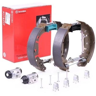 Abbildung von BREMBO K 23 069 Bremsensatz, Trommelbremse FIAT: Punto Evo Hatchback, Qubo, Idea