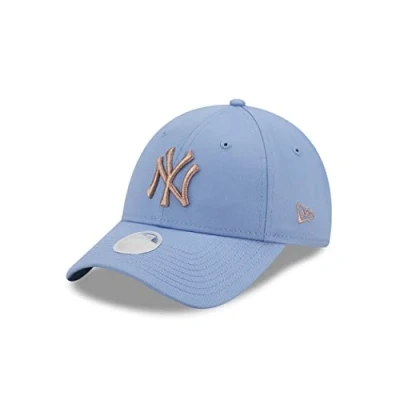 Abbildung von New Era York Yankees Fanaccessoire Damenkappe NY Logo 9Forty blau verstellbar Baseball One Size