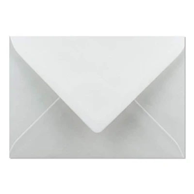 Abbildung von 50x Briefumschläge DIN C6 11,2 x 16 cm mit Nassklebung Farbe: Weiss Grammatur: 90 Gramm pro m² Marke: NEUSER PAPIER