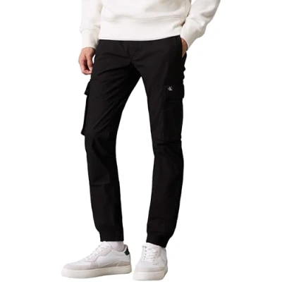 Abbildung von Calvin Klein Jeans Cargohose, Herren, Größe: 32, Black