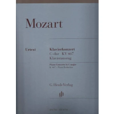 Abbildung von Konzert für Klavier und Orchester C dur KV 467: Instrumentation: 2 Pianos, 4 hands, Piano Concertos (G. Henle Urtext Ausgabe)