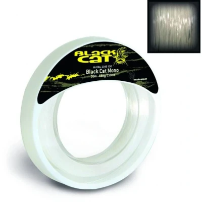 Abbildung von Black Cat Mono Leader Vorfachmaterial 50m 1mm 54kg/120lb Monofile Schnur