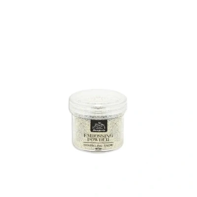 Abbildung von Stamperia WY04 Embossing Powder, Sparkling Snow, 4 x 0,5 cm