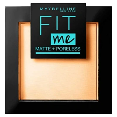 Abbildung von Maybelline New York Puder, Mattierend, porenverfeinernd und langanhaltend, Fit Me! Matte + Poreless, Nr. 250 Sun Beige, 1 x 9g