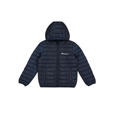 Abbildung von Champion Outdoor Light Hooded Winterjacke für Kinder, Größe: 114/119, Navy