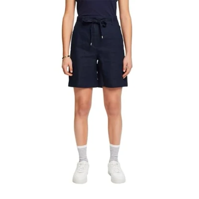 Abbildung von Esprit Shorts, Damen, Größe: 32, Navy