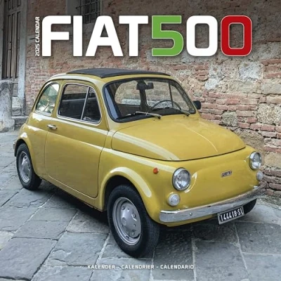 Abbildung von Fiat 500 2025 16 Monatskalender: Original Avonside Kalender [Mehrsprachig] [Kalender] (Wall Kalender)