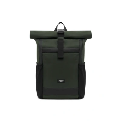 Abbildung von Larkson NO 2 Rolltop Gross Arbeit Daypack Tages Freizeit Fahrrad Tagesrucksack, Größe: One Size, Dark olive