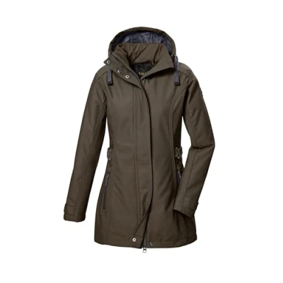 Abbildung von Killtec MIT Abzippbarer Kapuze Parka, Damen, Größe: 38, Schwarz