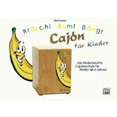 Abbildung von Kräsch! Bum! Bäng! Cajón für Kinder: Die kinderleichte Cajónschule Kinder ab 6 Jahren