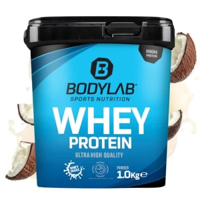Abbildung von Bodylab24 Whey Protein Pulver, Kokosnuss, 1kg