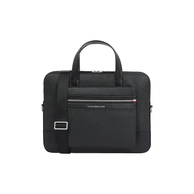 Abbildung von Tommy Hilfiger Central Computer BAG Aktentasche, Herren, Größe: One Size, Black