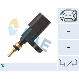 Abbildung von FAE 33891 Sensor, Kühlmitteltemperatur SEAT: Leon II Hatchback, AUDI: A3 Sportback