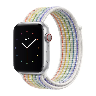 Abbildung von Apple Nike Sport Loop Watch 38mm / 40mm 41mm Pride Edition MJWN3ZM/A
