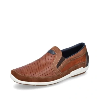 Abbildung von Rieker Herren B2356 Slipper, Braun, 46 EU