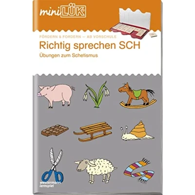 Abbildung von miniLÜK. Richtig sprechen: Übungen zum Schematismus ab Vorschule