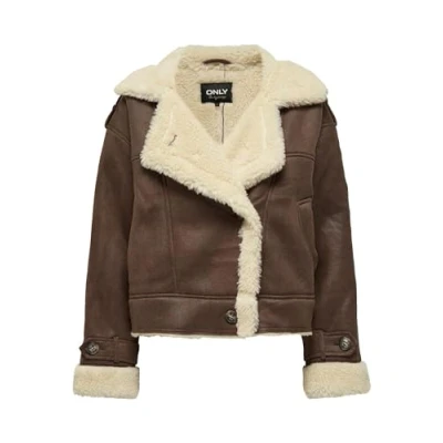 Abbildung von ONLY Onlylva Winterjacke, Damen, Größe: XS, Toasted coconut