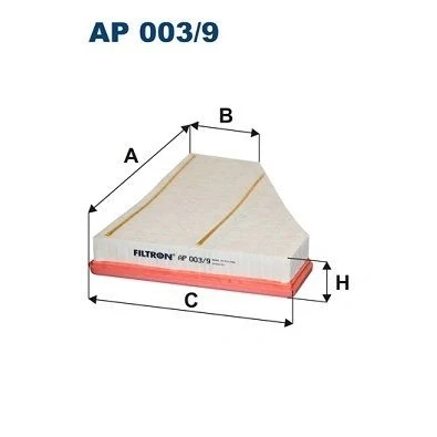 Abbildung von FILTRON AP 003/9 Luftfilter 60 225 319 Filtereinsatz CHRYSLER: PT Cruiser Estate
