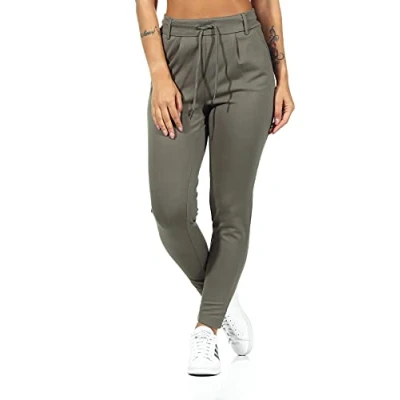 Abbildung von ONLY Onlpoptrash LIFE EASY COL NOOS Stoffhose, Damen, Größe: Mx30, Bungee cord