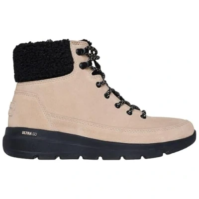 Abbildung von Skechers Damen Glacial Ultra Woodlands Stiefelette, Natur, 37 EU