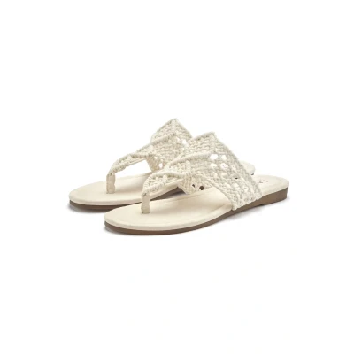 Abbildung von Lascana Zehentrenner, Damen, Größe: 42, Beige Schuhe