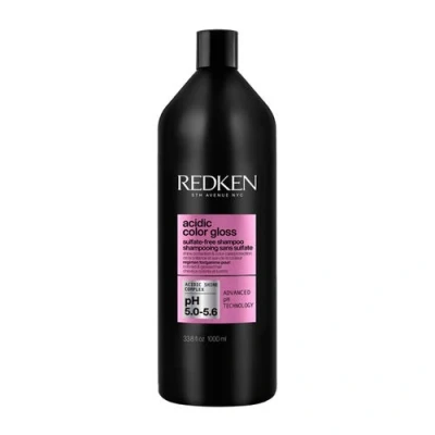 Abbildung von Redken Acidic Color Gloss Shampoo für gefärbtes Haar, 1 l, Glanzverstärker