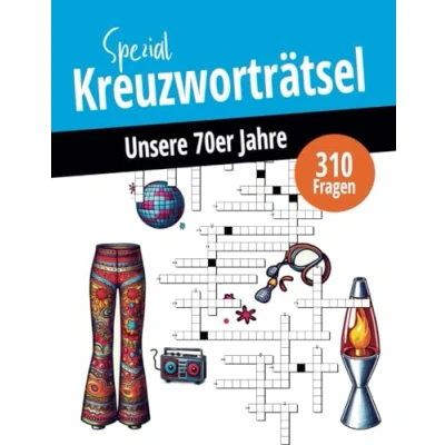 Abbildung von Die 70er Jahre im Kreuzworträtsel: Eine spannende Zeitreise durch das Jahrzehnt des Wandels und der Gegensätze