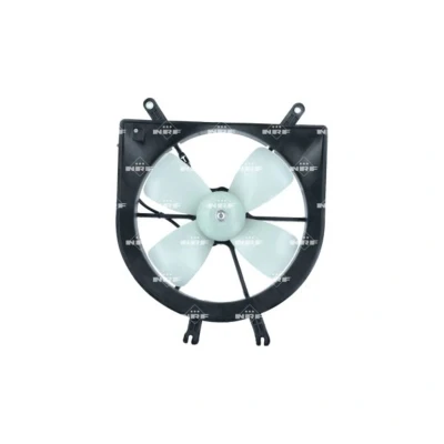 Abbildung von NRF 47042 Lüfter 300 12 130 mit Kühlerlüfterrahmen (Zarge) HONDA: CIVIC V Hatchback, 5 Stufenheck