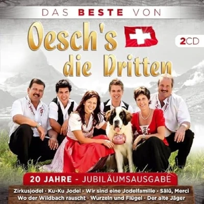 Abbildung von Das Beste; 20 Jahre; Jubiläumsausgabe; incl. Zirkusjodel; Ku Jodel; Wir sind eine Jodelfamilie; Salü Merci; Wo Der Wildbach rauscht; Wurzeln und Flügel; alte Jäger