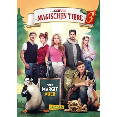 Abbildung von Die Schule der magischen Tiere 3: Das Buch zum Film: mit vielen farbigen Filmfotos Kinderbuch ab 8 Jahren über eine Schulklasse sprechenden Tieren (3)