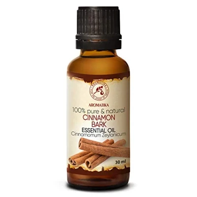 Abbildung von Zimtrinde Ätherisches Öl 30ml Cinnamomum Zeylanicum Zimtöl Raumduft 100% Reines für Schönheit Aromatherapie Haare &amp; Haut Duftlampe Diffuser