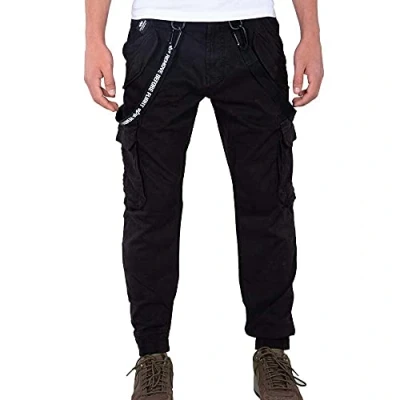 Abbildung von Alpha Industries Utility PANT Cargohose, Herren, Größe: 30, Black
