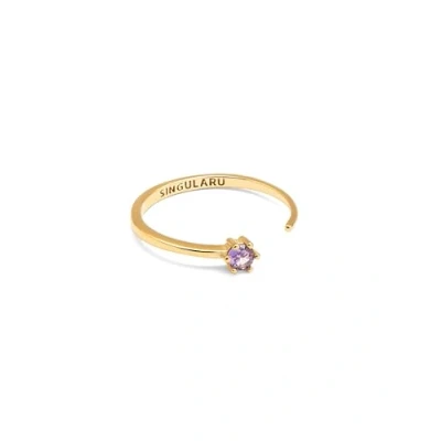 Abbildung von Singularu Sophie Ring, Damen, Größe: One Size, Lavanda oro