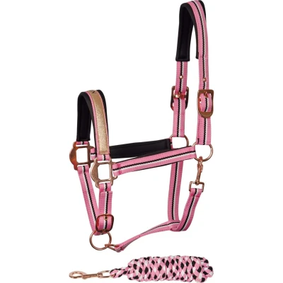 Abbildung von Harry&#039;s Horse Halfterset Mare Rosa Warmblut