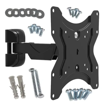 Abbildung von Maclean MC 741 TV Wandhalterung Fernseher Wandhalter 13 42&quot; 25kg Max. VESA 200x200 OLED QLED LCD LED Monitor Plasma Halterung Halter Schwenkbar Neigbar