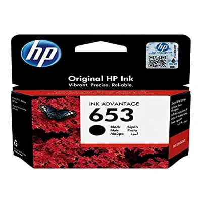Abbildung von HP 653 (3YM75AE) Schwarz Druckerpatrone (Original)