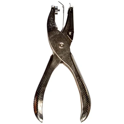 Abbildung von Rayher Hobby 8932300 Lochzange, Länge 12,5 cm, Lochdurchmesser 1,5 mm, Lochstanzer, Kartenentwerter, Metall Stanzer