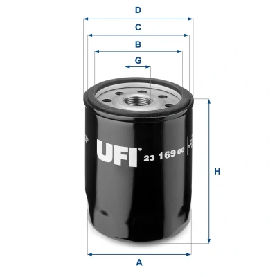 Abbildung von UFI 24.128.00 Kraftstofffilter Filtereinsatz FORD: Galaxy Mk2 MPV, S Max Mk1, FIESTA 6, VOLVO: V50, V40 Hatchback, S40 II, MAZDA: 3 5