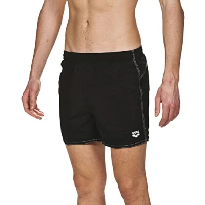 Abbildung von ARENA Herren Bywayx Swim Trunks, Black white, XL EU