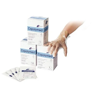 Abbildung von Meditrade 8092L Copolyme Sterile Untersuchungshandschuh einzeln verpackt, Steril, Puderfrei, Größe Large (100 er pack)