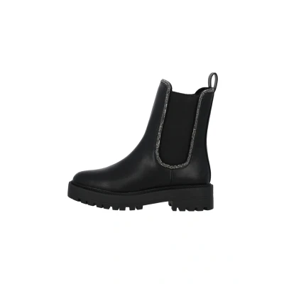 Abbildung von Palado Stiefeletten Damen Vuzor by Sila Sahin elegante mit funkelnden Strassdetails modernes Design und hochwertiges Material für modebewusste Frauen Schwarz UK4,5 EU37