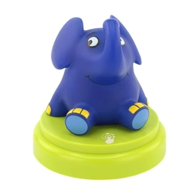 Abbildung von ANSMANN LED Nachtlicht „Elefant“ aus der TV Sendung mit Maus Einschlafhilfe für Mädchen und Jungen Touch Sensor, ideal als Babylicht Kinderlicht Nachtlampe Nachttischlampe Stilllicht
