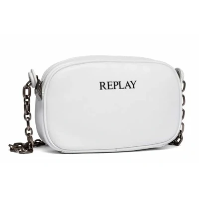 Abbildung von Replay Damen Handtasche aus Kunstleder, Optical White 001 (Weiß), Onesize