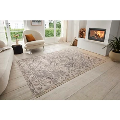 Abbildung von HANSE Home Teppich »Sand«, rechteckig, 8 mm Höhe, Kurzflor, Läufer, Orient, Vintage, Wohnzimmer, Schlafzimmer, Esszimmer