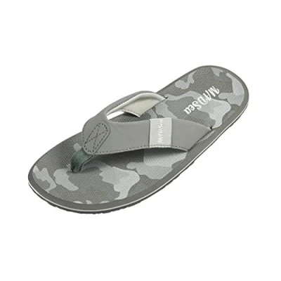 Abbildung von MADSea Herren Zehenstegpantolette Beach Man Flip Flop Zehentrenner Thong Sandale Sommer Strand Camouflage, Farbe:grau/camouflage, Größe:45 EU