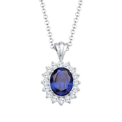 Abbildung von Elli Royal Halskette, Damen, Größe: 45, Blau