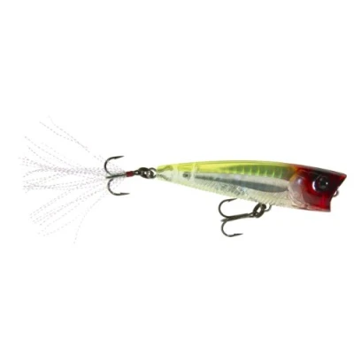 Abbildung von Yo Zuri 3DB Popper Schwimmköder, Prismenkrone, 7,6 cm