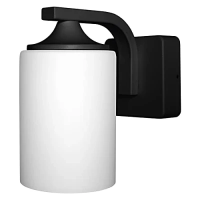 Abbildung von Ledvance Endura Classic Lantern Cylinder Wandleuchte,Aluminium,Schwarz,One size